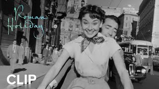 ROMAN HOLIDAY  quotVespaquot Clip  Paramount Movies [upl. by Ellevart532]