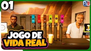 Trabalhando de Bar Man  Denizen Simulator 01 [upl. by Aluk323]