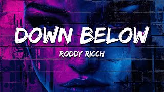 Roddy Ricch  Down Below Dir by JMP  Lyrics [upl. by Paule362]