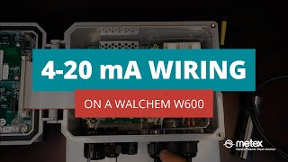 420 mA Wiring on a Walchem W600 [upl. by Drahcir]