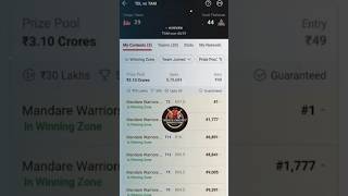 Dream11 Winner Grand League Winning Tips And Tricks Dream 11 Team of Today Match Dream11 Kaise Khele [upl. by Robbie]