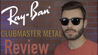 RayBan Clubmaster Metal Review [upl. by Ahsemac]