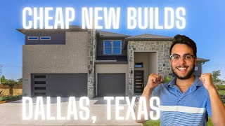 Cheap New Construction Homes in Dallas Texas  Homes in Forney Texas in The 300s [upl. by Suivatal]