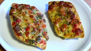 PizzabrötchenPizza Snack selber machenFingerfood Party Snacks Rezept [upl. by Backler]