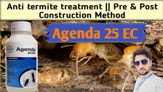 Agenda 25 EC Bayer  Fipronil  Anti Termite Treatment  Deemak Control [upl. by Rovaert]