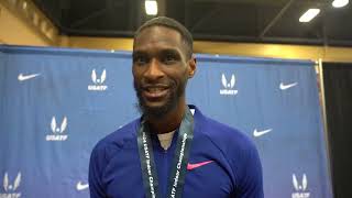 Shelby McEwen Claims BackToBack Mens High Jump Titles At USATF Indoor Championships 2024 [upl. by Short]