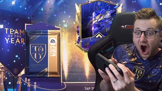 TOTY Packsanity Our First TOTY Starter in FIFA Mobile 22 Opening Every Attacker Icon Offer Pack [upl. by Rolland]