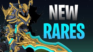 AQW New Nulgath Birthday Rares 2022 Collection Chest  New Fiendish DragonKnight Set [upl. by Madlen]