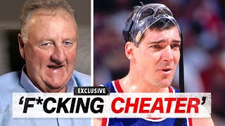 Why Larry Bird Still HATES Bill Laimbeer [upl. by Bully]