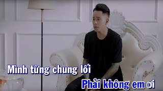 Karaoke  Thương Em Đến Già  Lê Bảo Bình  Beat Tone Nữ [upl. by Langham311]