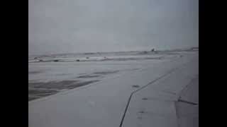 Deicing a plane at Denver International Airport [upl. by Hebe513]