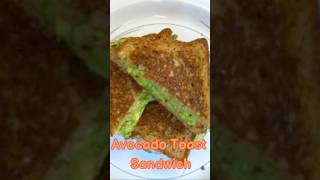 Avocado sandwich  Indian Healthy Snacksअवोकेडो टोस्ट shortsviralshorts [upl. by Stelu433]