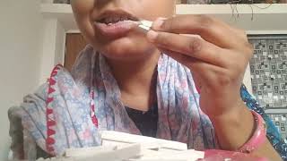 ASMR slate pencil swallow video slatecruncher mukbang food 🥰🥰💞 [upl. by Shanon]