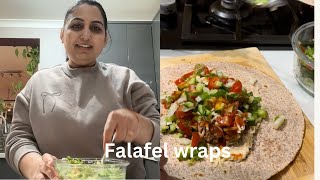 Kese Banaya Falafel Wraps for Dinner amp Quality Family Time 🌯✨ [upl. by Anilat167]