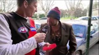 The Footy Show  Street Talk  Bendigo 04082011 [upl. by Nichy]