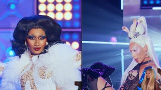 Plastique Tiara vs Angeria Paris VanMicheals  RuPauls Drag Race All Stars 9 [upl. by Simeon688]