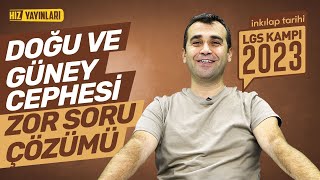 KAÇ DOĞRUN VAR 8 Sınıf İnkılap Zor Soru Çözümü Doğu ve Güney Cephesi LGS 2023 [upl. by Yentroc]