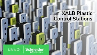 Promotional XALB Control Stations for XA2XB2 Pushbuttons  Schneider Electric [upl. by Atsirak]