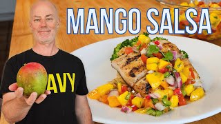 Taste Paradise with this Irresistible Mango Salsa Recipe  Easy Mango Salsa  Fresh Mango Salsa [upl. by Aleik859]