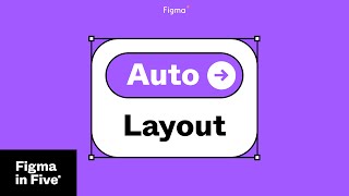 Figma in 5 Auto Layout [upl. by Melisandra]