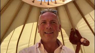 Yurt Life at The Glamping Show [upl. by Alameda393]