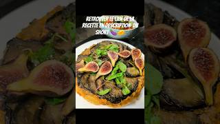 Tarte Tatin aux Aubergines Fromage frais recette inspirée par le chef Cyril Lignac 🤪 [upl. by Kiraa580]