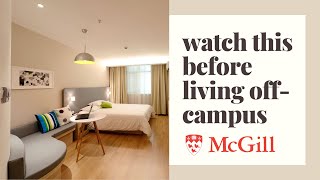 Living Off Campus in College as a Freshman at McGill University [upl. by Zanze]