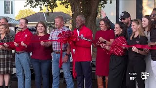 Abbeville celebrates completion of street improvement project with ribboncutting ceremony [upl. by Toby543]