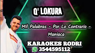 Q Lokura  Cuarteto Sessions 3 KARAOKE [upl. by Atinyl]