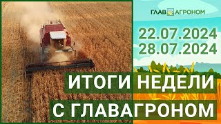 Итоги недели с ГлавАгроном 22072024  28072024 [upl. by Shushan]