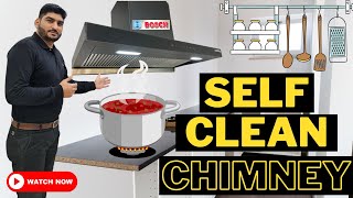 bosch self cleaning chimney  bosch auto clean chimney  bosch chimney review  bosch dwba98h60i [upl. by Savinirs571]