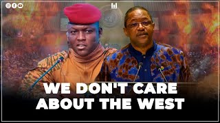 BURKINA FASO FOREIGN MINISTER SHOCKS THE WEST [upl. by Marienthal]