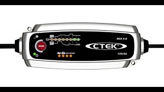 CTEK MXS 50 Car Battery Charger Unboxing and Battery Replacement [upl. by Dunseath]