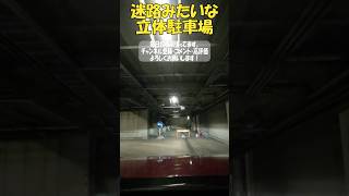 迷路みたいな立体駐車場【悪路実況】 車載動画 新潟 立体駐車場 狭い 迷路 ずんだもん はにわドローン [upl. by Peppie]