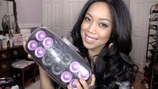 How to Use Hot Rollers  Hair Basics  itsJudyTime [upl. by Leveridge]