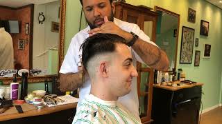 COMO FAZER O CORTE SLICKBACK [upl. by Paul]