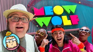 Opening Day at Meow Wolf The Real Unreal Exploring Grapevine Mills Mall  Rain Forest Cafe [upl. by Dnomra]