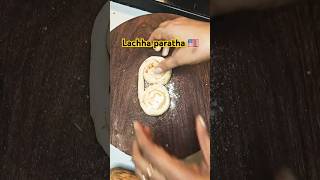 Peri peri masala lachha paratha 😊 ♥️ 🇺🇸lachhaparatharecipe shorts viralvideo recipe [upl. by Hanid]