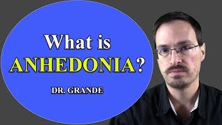 What is Anhedonia [upl. by Tripp]