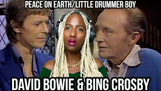 Bing Crosby David Bowie  Peace On Earth  Little Drummer Boy  SINGER FIRST TIME REACTION [upl. by Clement]