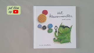 Juf Elisa leest voor  prentenboek  Het kleurenmonster [upl. by Randell]