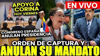 URGENTE  🔴MARIA CORINA MACHADO APLASTA A MADURO EN EL FORO INTERNACIONAL DE ESPAÑA HOY 27 [upl. by Nnyliram]