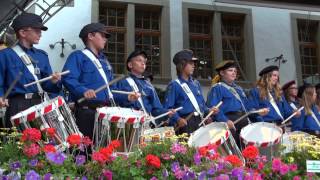 Kadettenmusik Thun Konzert auf dem Rathausplatz 2012 [upl. by Jary]