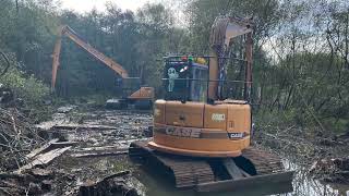 Wetland Restoration Creation and NFM with Specialist Plant [upl. by Threlkeld727]