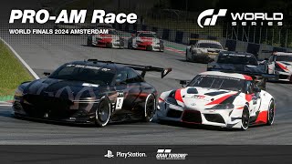 Gran Turismo World Series 2024  World Finals  ProAm Race [upl. by Yehtomit]