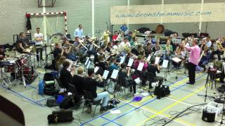 Frysk Fanfare Orkest speelt quotThe Unexpected Giftquot van Leon Vliex [upl. by Kata]