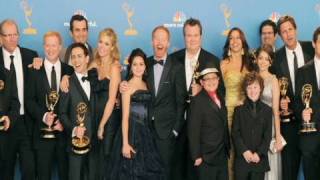 CNN Modern Family takes Best Comedy Emmy [upl. by Hattie]