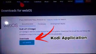 Kodi Webos TV In LG smart TV [upl. by Jaime]