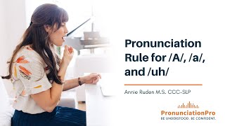 Pronunciation Rule For A a and uh [upl. by Yesdnyl]