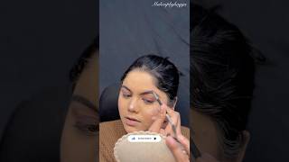 Eyebrows kaise banana hai  full tutorial how to makeup eyebrows ashortaday ytshorts explorepage [upl. by Scrivens821]